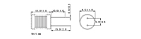 Dimensional Drawing for P11R20810 Series Unshielded Radial Power Fixed Inductors