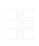 Schematic Drawing for P8TB Series Toroidal Power Transformers