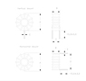 Dimensional Drawing for P11T0152 Series Toroidal Power Fixed Inductors